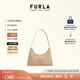 芙拉（FURLA）【中秋禮物】DIAMANTE牛皮迷你女士單肩鉆石包腋下包氣質(zhì)女包 小麥色