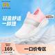 Skechers斯凱奇夏季中大童柔軟網(wǎng)面休閑鞋女孩兒童透氣清爽一腳蹬303200L
