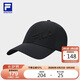 FILA 斐樂官方【大滿貫帽】情侶款棒球帽2025鴨舌帽遮陽帽健身運動帽