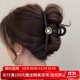 向晚發(fā)夾發(fā)卡山茶花抓夾女發(fā)夾女后腦勺中號氣質(zhì)高級感頭飾女生日禮物
