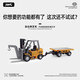 問(wèn)南風(fēng)合金迷你遙控小叉車(chē)玩具男孩小型電動(dòng)工程車(chē)汽車(chē)模型兒童生日禮物