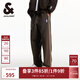 杰克·瓊斯（JACK&JONES）男裝NBA聯(lián)名款凱爾特人隊秋季字母刺繡寬松衛褲長(cháng)褲男款22511D003 黑橄欖E06 常規 31 175
