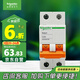 施耐德電氣 空氣開關(guān) 2P C40A 家用微型斷路器雙進雙出總閘 空開 EA9AN2C40R