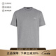 杰尼亞（Zegna）男士棉質(zhì)休閑運(yùn)動(dòng)圓領(lǐng)短袖T恤男裝禮物男 E7360A5 B760 K95 麻灰色小LOGO刺繡 52 /xl