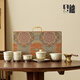貝柚敦煌萬(wàn)佛茶具套裝家用送長(cháng)輩老師父親公司商務(wù)送禮佳品禮盒裝 萬(wàn)佛蓋碗整套【禮盒裝】 10件