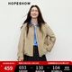 紅袖炸街卡其風(fēng)衣2025秋季新款女裝MIU系風(fēng)翻領(lǐng)休閑氣質(zhì)顯瘦短外套 卡其038（預(yù)售10.20） S