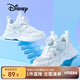 迪士尼（Disney）兒童跑步鞋男女童戶外夏季小白鞋中大童透氣運(yùn)動(dòng)鞋 白色 35碼