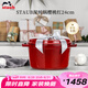 琺寶（staub）法國進口琺瑯鑄鐵鍋雙耳煲湯烹飪鍋具深燉鍋櫻桃紅24cm 40501-485