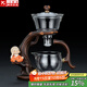 正揚玻璃自動(dòng)茶具懶人整套磁吸茶壺防燙高檔泡茶器功夫杯茶盤(pán)套裝家用 自動(dòng)(迎客)+單主機
