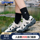 FILA FUSION斐樂趙露思同款潮牌山脈鞋涼鞋2025戶外沙灘鞋女鞋運動鞋