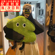 南啵丸ins小樹(shù)抱枕沙發(fā)靠枕靠墊床頭枕毛絨玩具七夕送男女朋友生日禮物 綠色 43厘米【帶拉鏈】