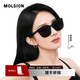MOLSION陌森太陽鏡趙麗穎同款墨鏡偏光男女同款高級(jí)感MS3072 C10 酷感黑【麗穎同款】 不配度數(shù)