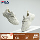 FILA【男女同款】斐樂情侶七夕跑步鞋復(fù)古老爹鞋火星鞋潮流時尚老爹鞋 女-微白/雨霧灰-WA 37.5