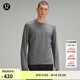 lululemon丨Surge Warm 男士長(cháng)袖運動(dòng)衫 LM3DGZS 海鷗灰蒸汽灰混色 M
