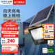 正泰（CHNT） 太陽能燈庭院燈光控路燈戶外投光球場家用泛光燈感應(yīng)工廠車間 【雙頭】80X照射面積約150平*2 正泰太陽能燈TGD06系列