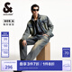 杰克·瓊斯（JACK&JONES）25年男裝905錐形泥黃牛仔褲男士小腳褲子廢土風(fēng)秋季款【臟臟褲】 中藍牛仔E39 常規 中藍牛仔E39 33 180 W33