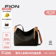 菲安妮（FION）2025新款老花托特包大容量女包通勤復(fù)古單肩斜挎包生日禮物