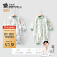貝肽斯嬰兒衣服春秋寶寶連體衣四季嬰兒打底純棉長(cháng)袖連體衣 森林聚會(huì )+小恐龍（2件裝）-中開(kāi) 90cm