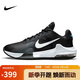耐克（NIKE）男子籃球鞋IMPACT緩震氣墊低幫運(yùn)動(dòng)鞋DM1124-001黑白42.5