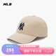 MLB男女情侶款四季經(jīng)典大標(biāo)軟頂棒球帽休閑百搭3ACP6601N-50BGP-F