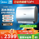 美的（Midea）TECH親膚活水玲瓏超薄80升雙膽扁桶電熱水器3300W速熱水電分離一級能效UDpro國家補(bǔ)貼以舊換新