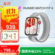 華為（HUAWEI）WATCH FIT 4 智能運動(dòng)手表 超輕薄大屏 潮流運動(dòng) 長(cháng)續航 藍牙通話(huà) 運動(dòng)手表 幻影銀 編織表帶
