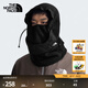 北面（The North Face）帽子外抓絨帽防寒防風(fēng)保暖登山騎行滑雪跑步護(hù)耳帽冬上新|7RIG JK3/黑色 S/M