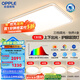 歐普（OPPLE）全光譜護(hù)眼LED吸頂燈具燈飾客廳臥室餐廳書房全套怡然4 智慧光B4【4室1廳】5燈