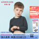 愛(ài)慕兒童（AIMER KIDS）打底秋衣秋褲兒童保暖內衣保暖褲男女童小高領(lǐng)含羊毛素雅上衣褲子 AK272P11長(cháng)袖 140