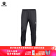 卡爾美（KELME）足球跑步運動(dòng)休閑拉鏈收腿褲長(cháng)褲8261CK1013 黑色 8261CK1013-000 成人 S