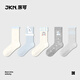 JKN襪子女秋冬加厚【卡通狗狗】ins潮可愛(ài)高顏值外穿情侶無(wú)骨長(cháng)襪棉
