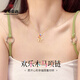 萃華馬上有錢(qián)銀項鏈女2025新款吊墜銀飾輕奢小眾生日禮物送女友老婆