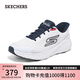 斯凱奇（Skechers）搖搖鞋男士運動鞋夏新品網(wǎng)面透氣厚底減震高回彈跑步休閑鞋220392