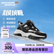 Skechers斯凱奇兒童絨絨靴（躍界系列）男童冬短靴旋鈕女童加絨鞋302528L 男童/黑色/白色/BKW 38