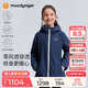 moodytiger兒童羽絨服防風(fēng)拒水25年冬新品男女童鵝絨服保暖工裝風(fēng)戶外運動服