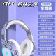 YTFY德國柏林之聲高端頭戴式藍牙耳機無(wú)線(xiàn)耳麥電競游戲專(zhuān)用電腦長(cháng)待機 至尊版【藍白調】