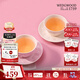 Wedgwood[11.11保價(jià)]歡愉假日咖啡杯碟陶瓷茶杯碟高顏值杯碟情侶杯 歡愉假日2杯2碟（粉+白）