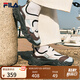 FILA 斐樂官方女鞋OAKMONT SANDAL摩登涼鞋2025夏新款歐客漫涼鞋 奶白/可可褐-GC 39