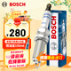 博世（BOSCH）雙銥金火花塞9529四支豐田卡羅拉雷凌RAV4榮放威馳FS雷克薩斯CTNX