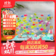 百綸木千天使魚(yú)觀(guān)賞魚(yú)耐活魚(yú)不打氧小型魚(yú)淡水魚(yú)缸熱帶魚(yú)寵物活魚(yú) 【運輸包損】30條天使魚(yú)（顏色混搭）