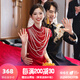 枝己紅色新中式旗袍訂婚禮服女2025新款婚紗新娘主紗高檔敬酒服秀禾服 紅妝珠夢(mèng) M