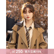 謎秀風(fēng)衣女春秋時(shí)尚氣質(zhì)小個(gè)子休閑百搭外套 焦糖拿鐵 常規 S