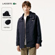 LACOSTE法國鱷魚(yú)男裝25秋冬新款可拆卸帽派克大衣|BH9049 HDE/遠峰藍 S /M 48