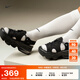 耐克（NIKE）官方女子厚底涼鞋夏季新款緩震易穿脫舒適氣墊鞋 CI8798 003黑/黑/煤黑 36.5