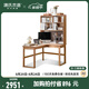 源氏木語實木書桌書房簡約轉(zhuǎn)角靠墻電腦桌小戶型家用橡木辦公桌子 【原木色-帶上架】1.4m右轉(zhuǎn)角