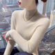 恒源祥羊絨毛衣100%山羊絨軟糯加厚純衫女半高領(lǐng)套頭純色針織打底衫修身 品牌米色 S 【建議80-95斤】