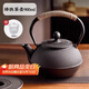 八千行鑄鐵茶壺圍爐煮茶壺器具戶外燒水壺可明火鐵質(zhì)功夫茶具電陶爐茶壺