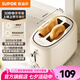 蘇泊爾（SUPOR）面包機(jī) 家用早餐機(jī)三明治機(jī)多士爐面包機(jī)全自動(dòng) 烤吐司機(jī) 900W大功率30mm加寬烤槽 6+1檔位隨心選 【30秒焦香速烤】