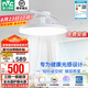 雷士（NVC）風(fēng)扇燈餐廳吊扇燈led臥室北歐客廳燈三防 全光譜護眼 枕邊風(fēng) 【全光譜/1級能效】42寸93瓦云逸
