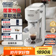 德龍（Delonghi）咖啡機(jī) 意式家用半自動15Bar泵壓冷萃咖啡 軟觸屏手動奶泡自動停流小巧金屬機(jī)身 吉拉朵系列 EC890 .W氧氣白 即時加熱 自動關(guān)機(jī) 專業(yè)蒸汽細(xì)桿拉花